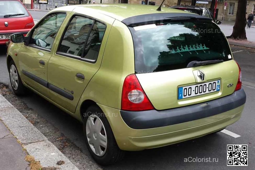 RENAULT | CLIO SYMBOL 2 (X65) | D99 - VERT CITRON 1
