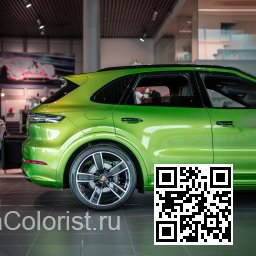 Porsche | CAYENNE COUPE | Y6W, LY6W, 5T, 5T5T - JAVA GREEN, JAVAGRUEN, JAVAGRÜN (Audi colors) 3