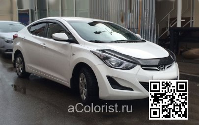 Hyundai | ELANTRA, AVANTE 5 (MD, UD) | RBC, NAA - CERAMIC WHITE (СОЛИД) 2