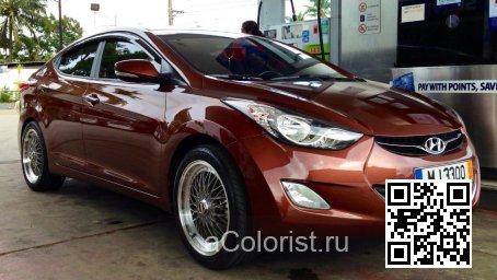 Hyundai | ELANTRA, AVANTE 5 (MD, UD) | U8N, W7G - HAZEL BROWN 1