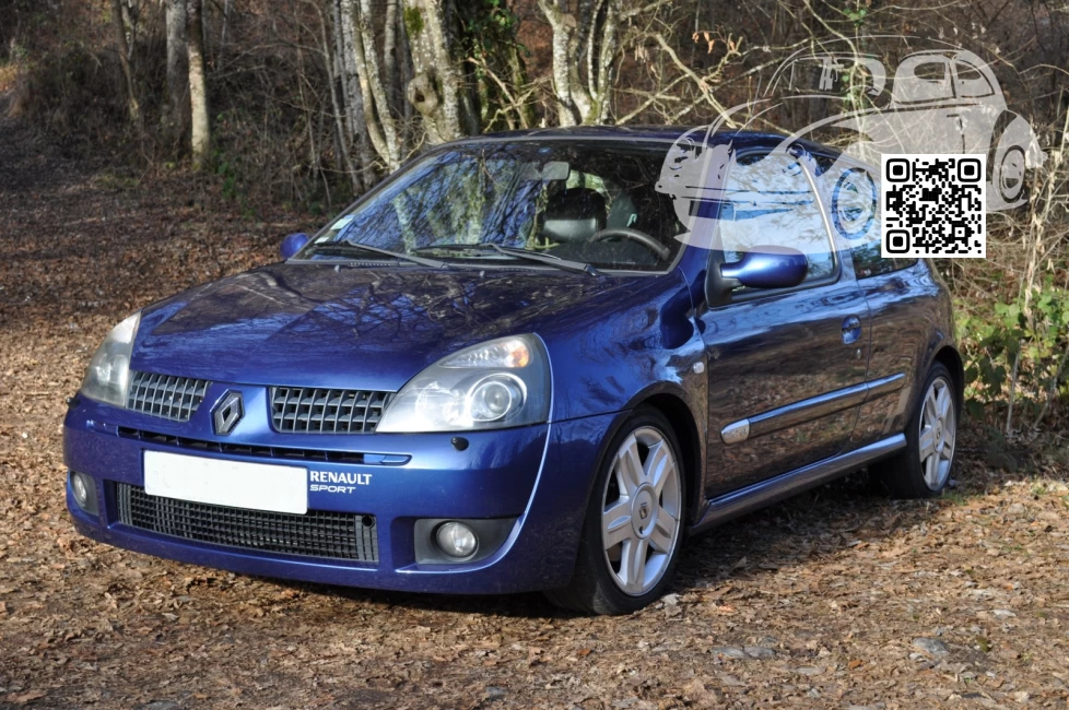 RENAULT | CLIO SYMBOL 2 (X65) | 432 - BLEU METHYL, BLUE METHYL 0