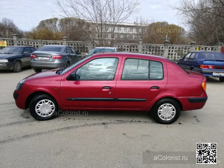 RENAULT | CLIO SYMBOL 2 (X65) | 713 - ROUGE CERISE, RED CERISE 0