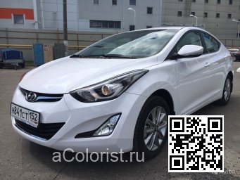 Hyundai | ELANTRA, AVANTE 5 (MD, UD) | PYW - POLAR WHITE (СОЛИД) 0