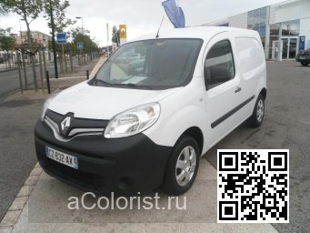 Renault | KANGOO 2 | QNG - BLANC MINERAL, MINERAL WHITE (СОЛИД) 0