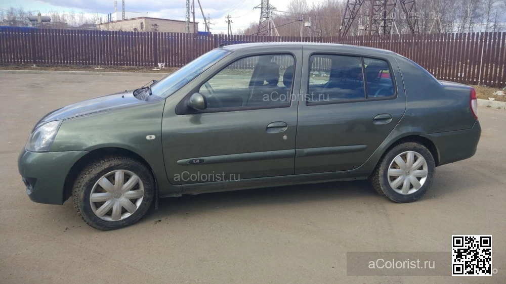 RENAULT | CLIO SYMBOL 2 (X65) | D96 - VERT GIVERNY 0