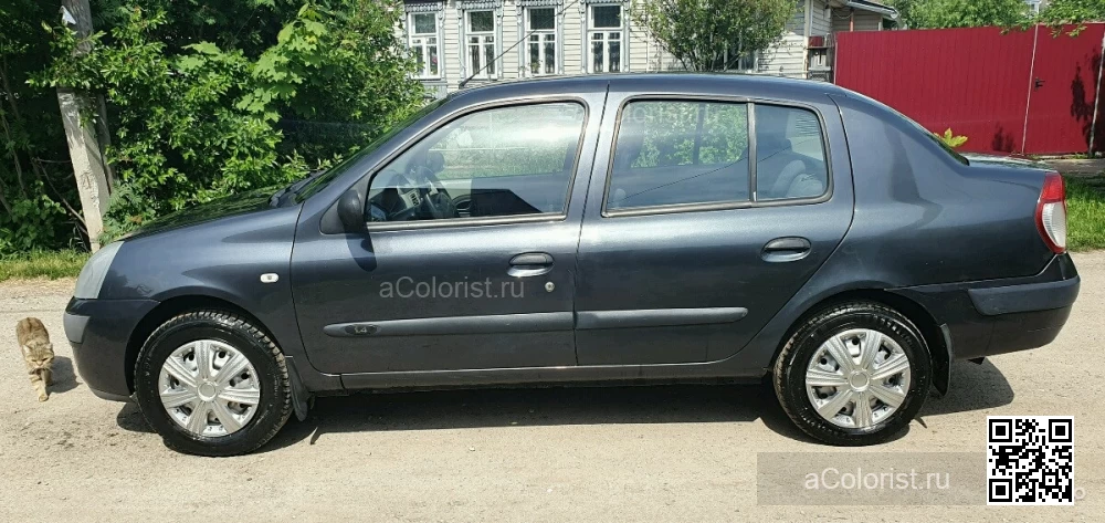 RENAULT | CLIO SYMBOL 2 (X65) | B66 - GRIS ECLIPSE 0