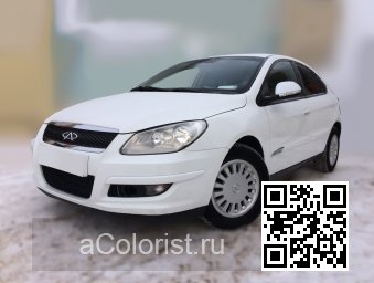 Chery M11 (A3) | BK - WHITE, CHERY WHITE (СОЛИД) 3