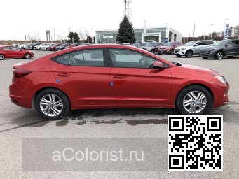 Hyundai | ELANTRA, AVANTE 6 (AD) | YR2 - LAVA ORANGE (с 2019) 2
