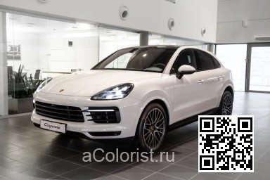 Porsche | CAYENNE COUPE | 0Q, C9A, LC9A, 0Q0Q - PURE WHITE, PURE WEISS, WHITE (СОЛИД) 2