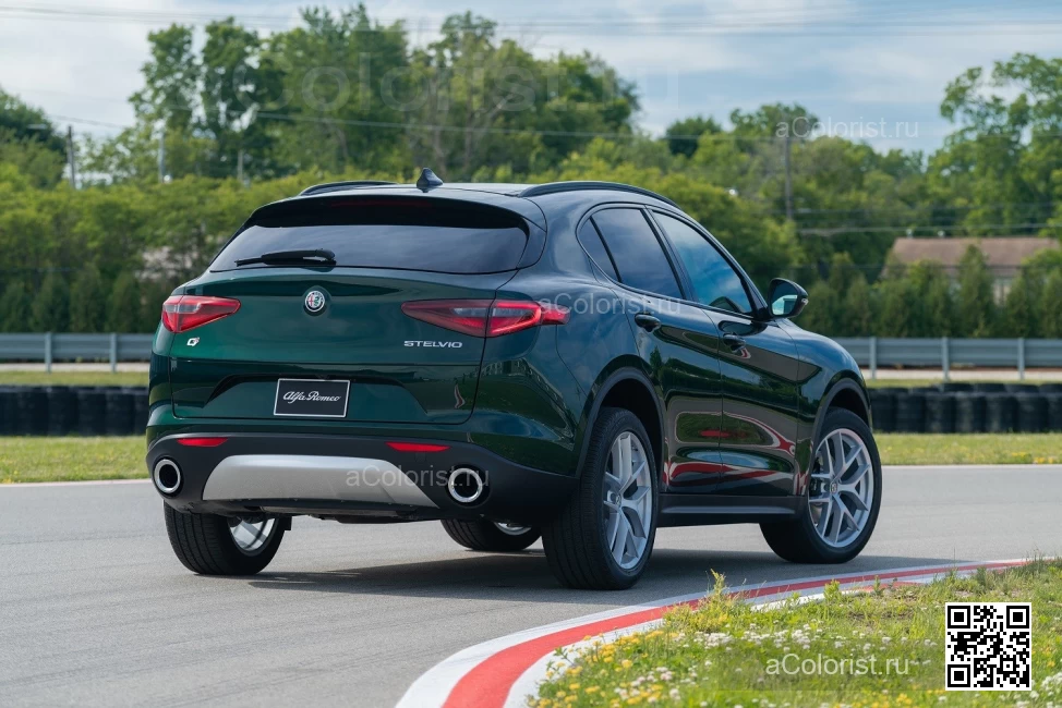 ALFA ROMEO | STELVIO (949) | 800A, 800/A - VERDE VISCONTI (c 2018) 1
