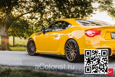 Scion | FR-S (ZN6) | C2Z - SUNRISE YELLOW, YUZU (СОЛИД) 2