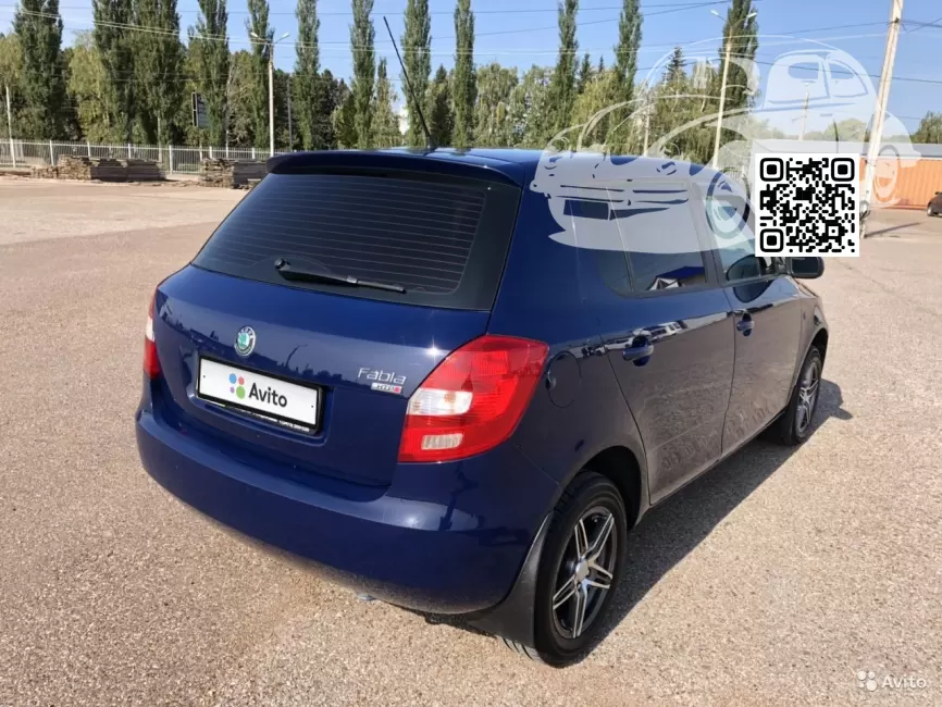 Skoda | FABIA 2 | 4711, Z5, LF5A, Z5Z5 - PACIFIC BLUE (СОЛИД) 1