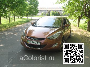 Hyundai | ELANTRA, AVANTE 5 (MD, UD) | R5N - CAPEPENY, COPPER PENNY 1