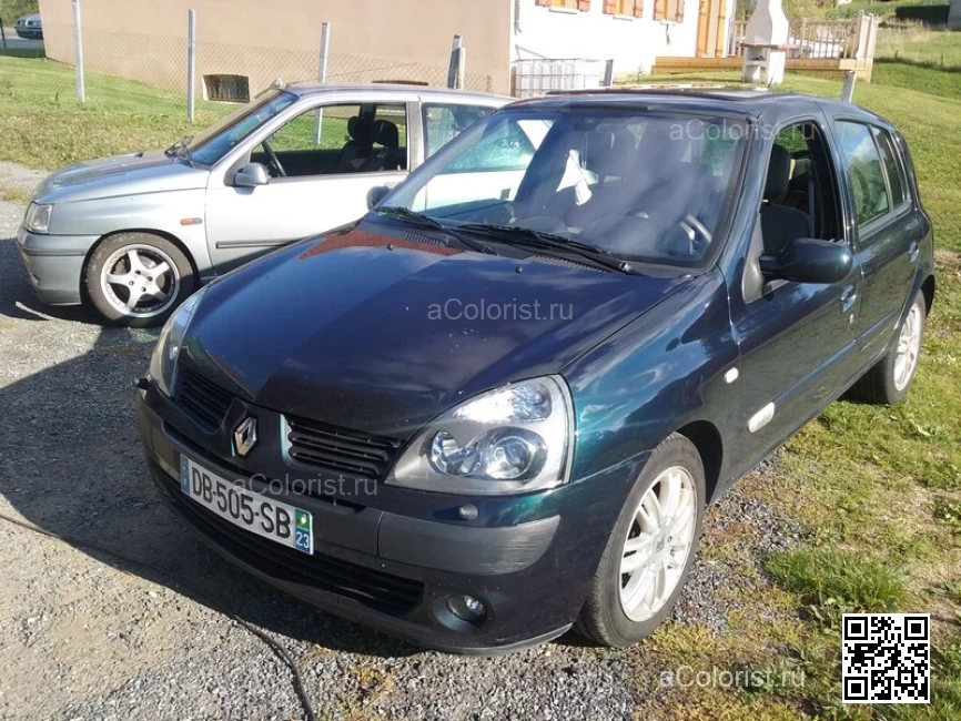 RENAULT | CLIO SYMBOL 2 (X65) | 903 - VERT ABYSSE 0