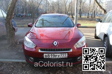 Renault | FLUENCE | NNJ - ROUGE DYNA, RUBY RED 1