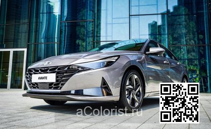 Hyundai | ELANTRA, AVANTE 7 (CN7) | M6T - LIQUID, FLUID METAL, FLUID METALLIC 2
