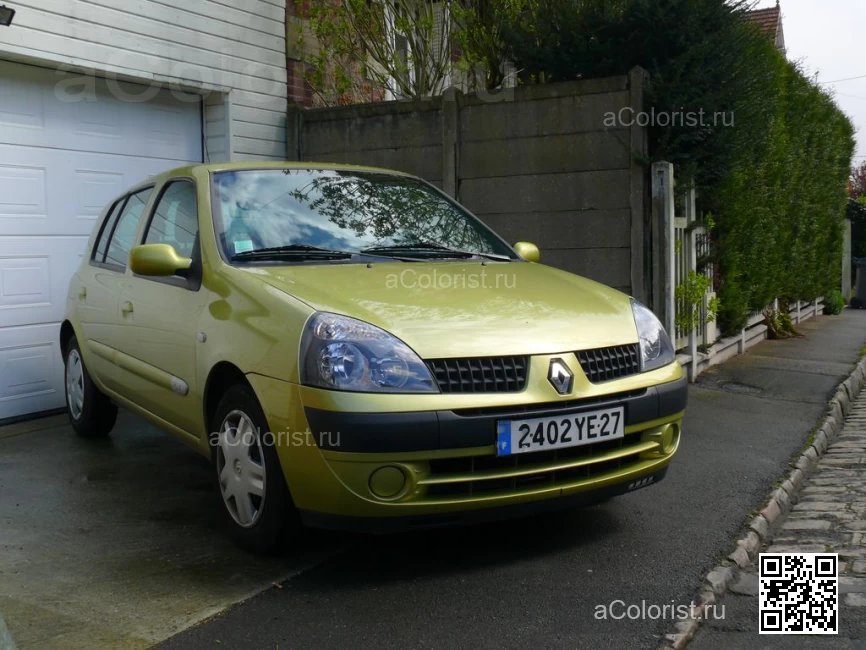 RENAULT | CLIO SYMBOL 2 (X65) | D99 - VERT CITRON 0