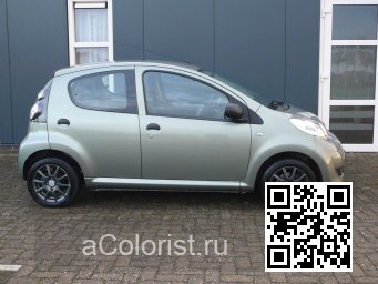 Citroen | C1 (PM, PN) | U1, KGU, U1M0 - VERT, VERT MICA, MICA GREEN (2008-2012) 2