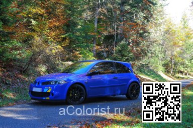 Renault | MEGANE 2 | RND - BLEU ALPIN, ULTRA BLUE, BLEU ALP (СОЛИД) 1