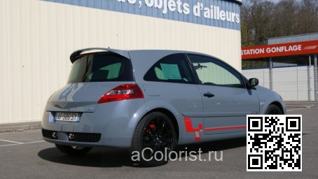 Renault | MEGANE 2 | D60 - GRIS LUNE, LUNAR GREY 3