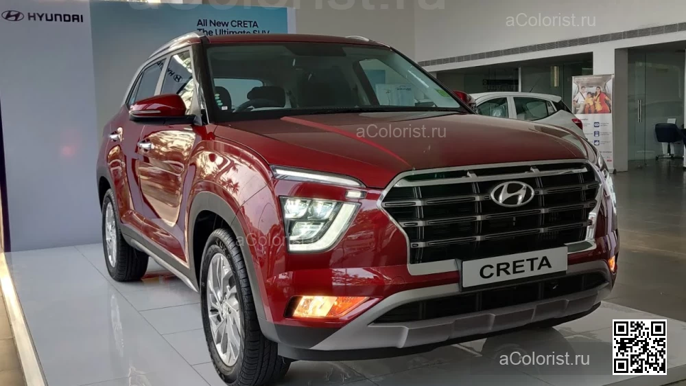 HYUNDAI | CRETA 2 | RS7 - RED MULBERRY, MULBERRY RED (с 2021) (USA) 0
