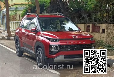 Hyundai | EXTER | PR2, R4R - FIERY RED, POMEGRANATE RED 0