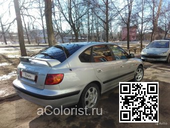 Hyundai | ELANTRA 3 (XD) | TW - NEW SILVER, STERLING METALLIC 3