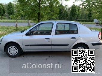 RENAULT | CLIO SYMBOL 2 (X65) | D69 - GRIS PLATINE, PLATIN-GRAU, PLATINUM, PLATINE HARMAA 3