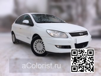 Chery M11 (A3) | BK - WHITE, CHERY WHITE (СОЛИД) 4