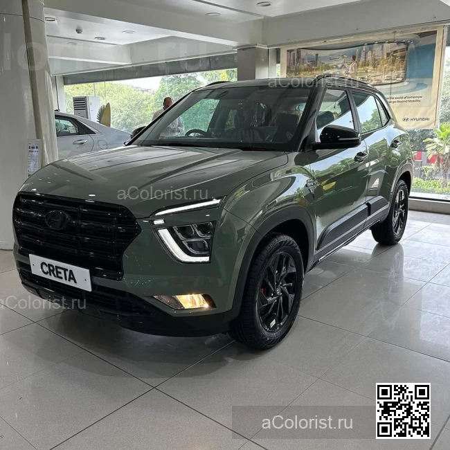 HYUNDAI | CRETA 2 | RANGER KHAKHI (CRETA ADVENTURE EDITION) (с 2023) 0