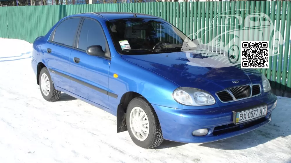 ZAZ | CHANCE, LANOS, SENS, VIDA | 33U - SPORTS BLUE (DAEWOO) 0