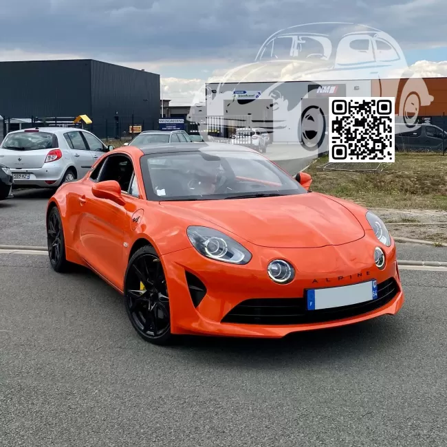 Renault | ALPINE A110S | 312 - ORANGE CORAIL, ORANGE CORAIL HERITAGE (СОЛИД) (A110 S Heritage) 0