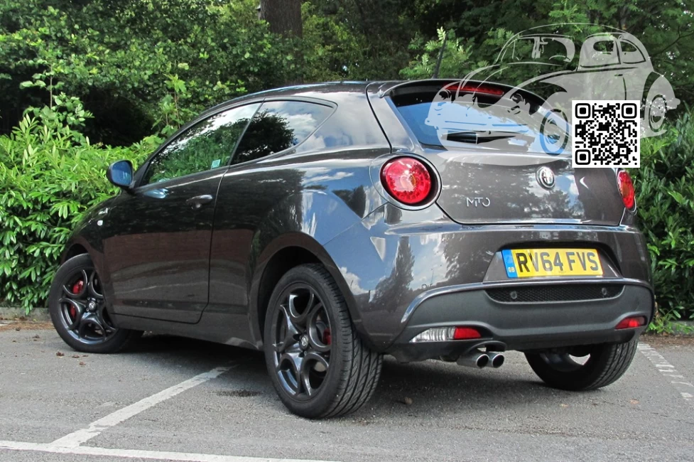 ALFA ROMEO | MITO (955) | 607, 607B, 5DP - GRIGIO ANTRACITE, ANTRACITE GREY 1