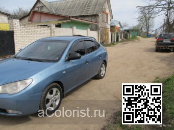 Hyundai | ELANTRA, AVANTE 4 (HD) | 9D - MOONLIGHT BLUE, SEATTLE BLUE 2