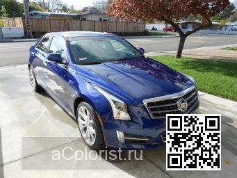 Cadillac | ATS | GTR, 705U - OPULENT BLUE, ADMIRAL BLUE 2