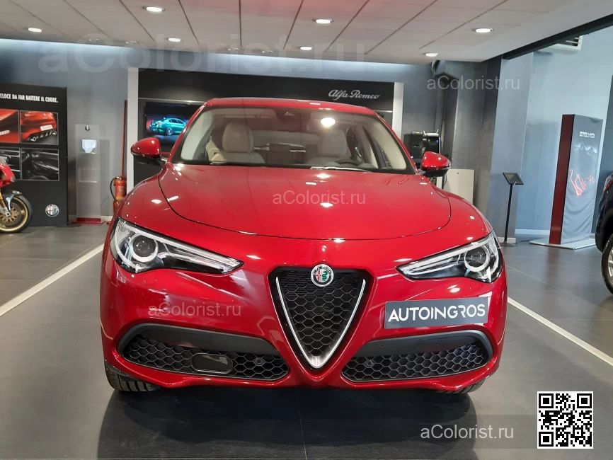 ALFA ROMEO | STELVIO (949) | 645 - ROSSO ETNA TRI-COAT (6C Villa d’Este) (с 2021) 0