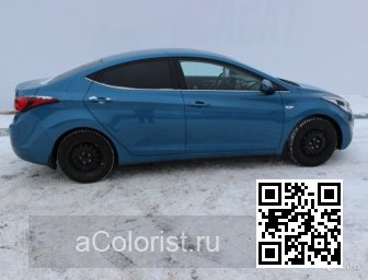 Hyundai | ELANTRA, AVANTE 5 (MD, UD) | TU6 - TROPICAL SEA BLUE 1