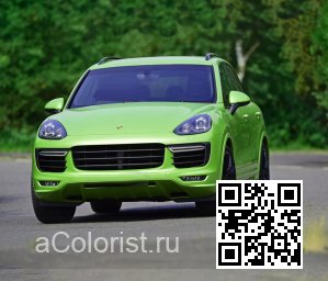 Porsche | CAYENNE COUPE | Y6W, LY6W, 5T, 5T5T - JAVA GREEN, JAVAGRUEN, JAVAGRÜN (Audi colors) 2