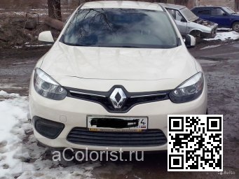 Renault | FLUENCE | D16 - IVORY, BLANC IVOIRE (СОЛИД) 0