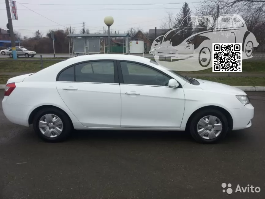 Geely | EMGRAND EC7 | WHITE (СОЛИД) 1