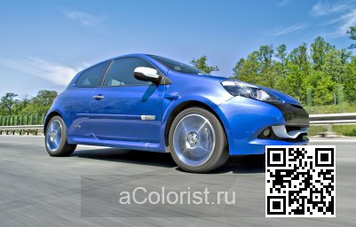 Renault | CLIO 3 (BR, CR, SB, SR) | RNT - BLEU MALTE, MALTA BLU 0