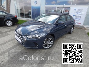 Hyundai | ELANTRA, AVANTE 6 (AD) | UB5 - MOONLIGHT BLUE 1