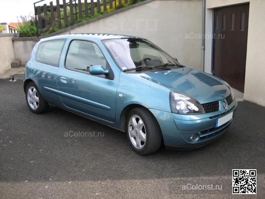 RENAULT | CLIO SYMBOL 2 (X65) | F47 - BLEU CYCLADE, BLUE CYCLADE 1