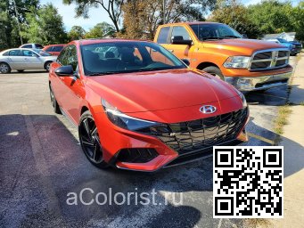 Hyundai | ELANTRA, AVANTE 7 (CN7) | YR2 - LAVA ORANGE 0