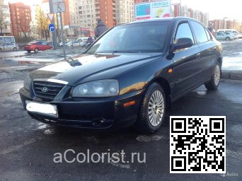 Hyundai | ELANTRA 3 (XD) | EB - EBONY BLACK, BLACK OBSIDIAN (СОЛИД) 0
