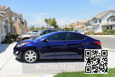 Hyundai | ELANTRA, AVANTE 5 (MD, UD) | 3U, Y3U - INDIGO BLUE, NEW INDIGO BLUE, INGA INDIGO MET 1