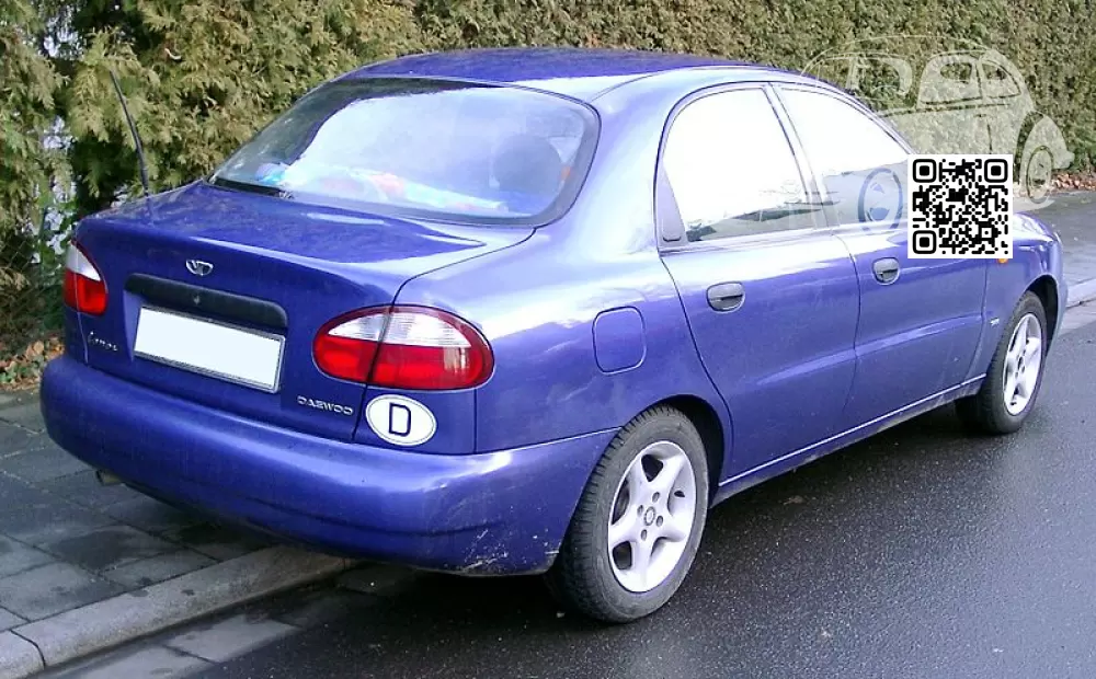 ZAZ | CHANCE, LANOS, SENS, VIDA | 27U - VIOLET BLUE (DAEWOO) 0