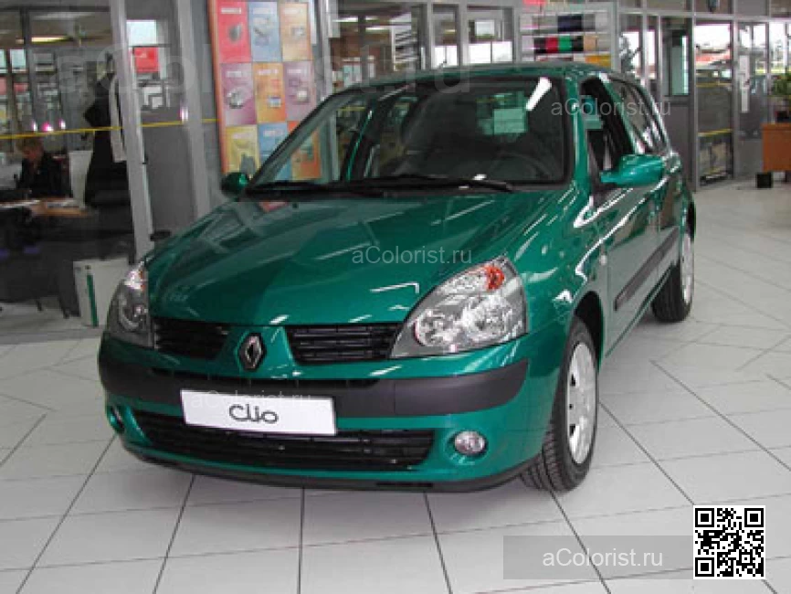 RENAULT | CLIO SYMBOL 2 (X65) | D92 - VERT OCEAN 0